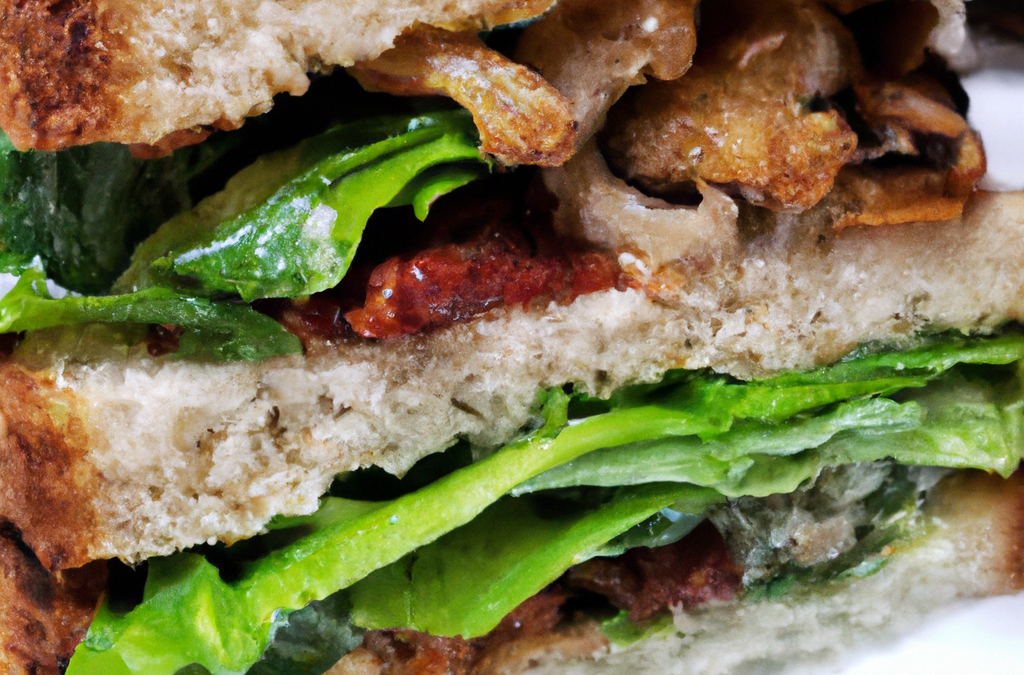 Vegan Mushroom Club Sandwich Recipe